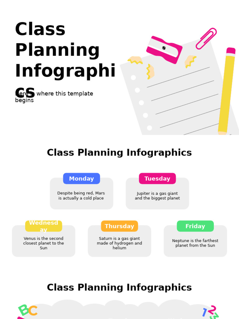 Class Planning Infographics Overview | PDF | Planets | Planets In Astrology