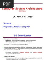 Computer Architecture Chapter 6