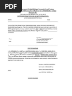 CEA Reimbursement Certificate Template | PDF | Career & Growth