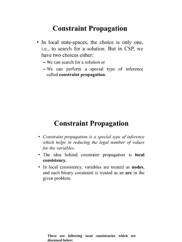 Backtracking CSP's | PDF