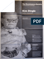 Kim Dingle Exhibition Poster