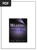 Wright, Crispin - Realism, Meaning and Truth | PDF