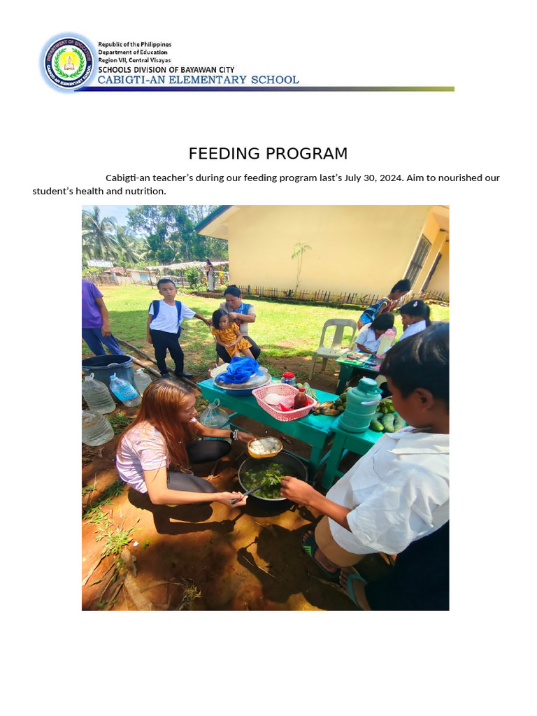 Feeding Program | PDF