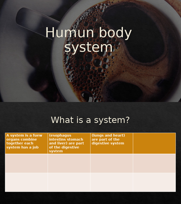 Humun Body System | PDF