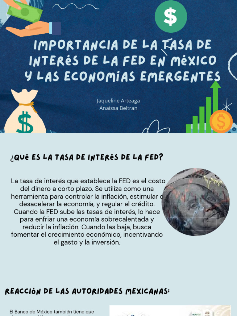 Impacto de la Tasa de la FED en Economías | PDF | Dólar de los Estados ...