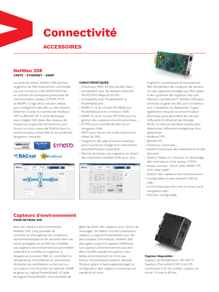 Gestion réseau avec NetMan 208 | PDF | Virtualisation | VMware