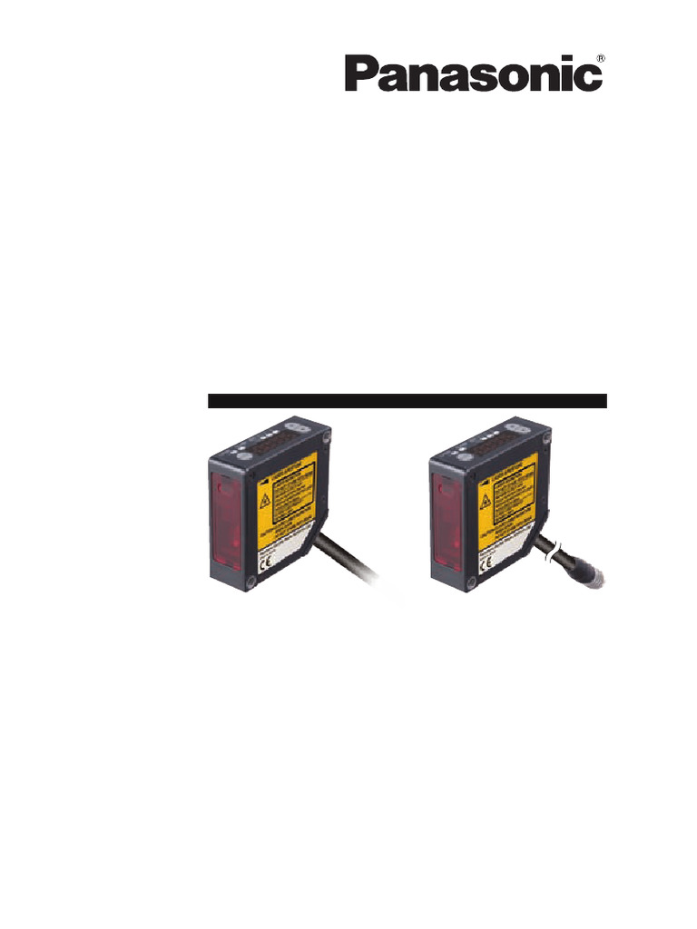 HL-G1 Laser Displacement Sensor Manual | PDF | Power Supply | Light