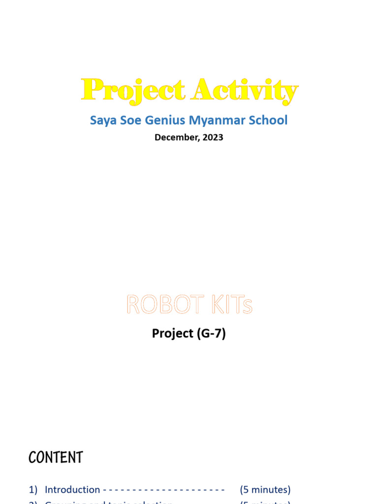 Project g7 | PDF