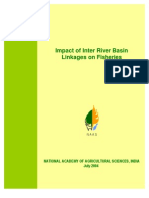 Impact of Inter River Basin Linkages on Fisheries
