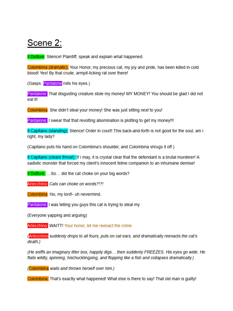 Drama Script 2 | PDF