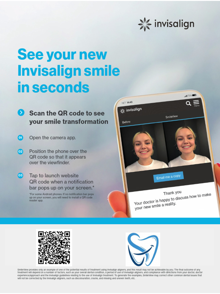 Invisalign Smile Transformation QR Code | PDF