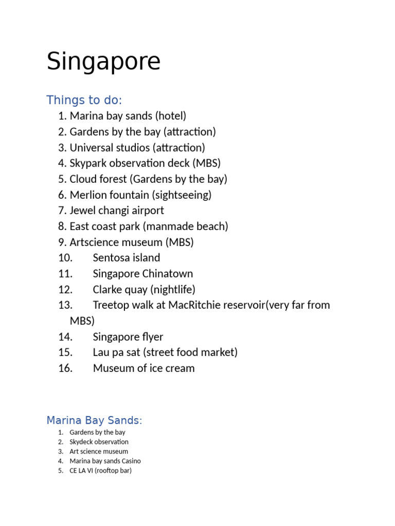 Singapore | PDF
