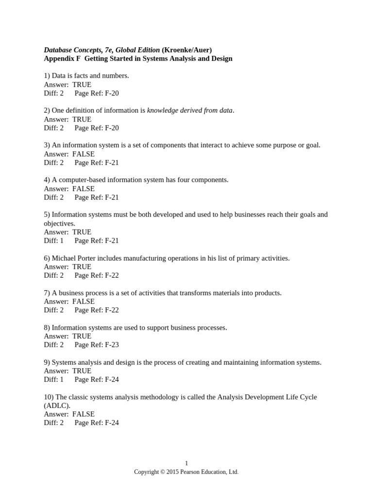 Systems Analysis and Design Overview | PDF | System | Databases