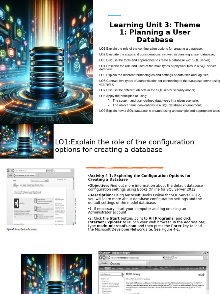 Week 3 Content Dbad6020 | PDF | Databases | Database Transaction
