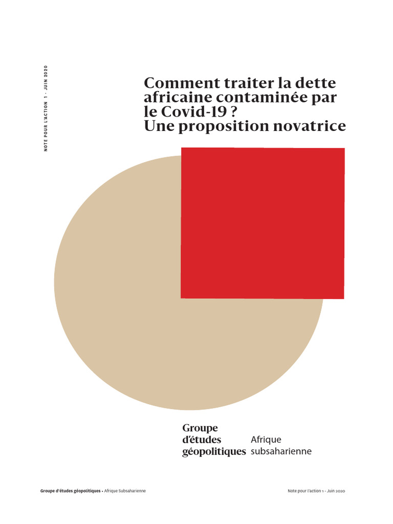 Gestion de la dette africaine post-Covid | PDF | Dettes | Afrique