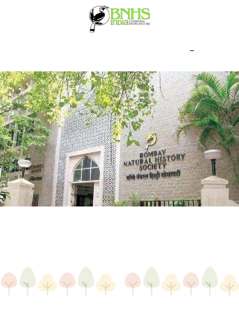 BNHS Mumbai Hybrid Courses 2025-26 | PDF | Biology