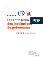 Dossier de presse - Présentation du CTIP et des institutions de prévoyance