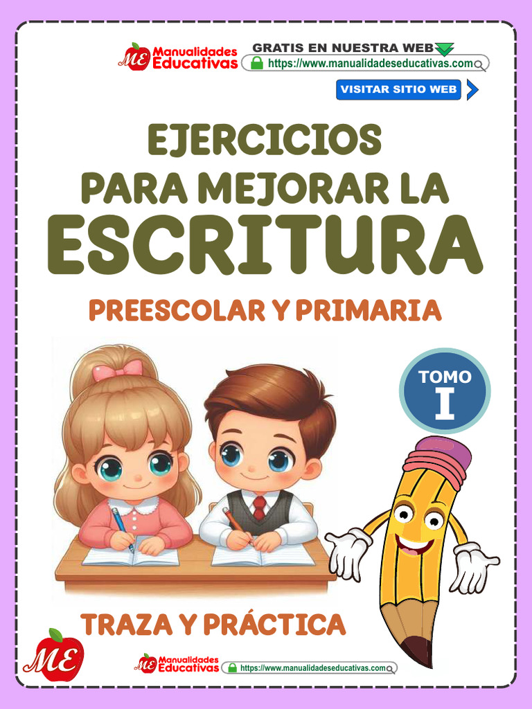 Ejercicios de Escritura para Niños | PDF
