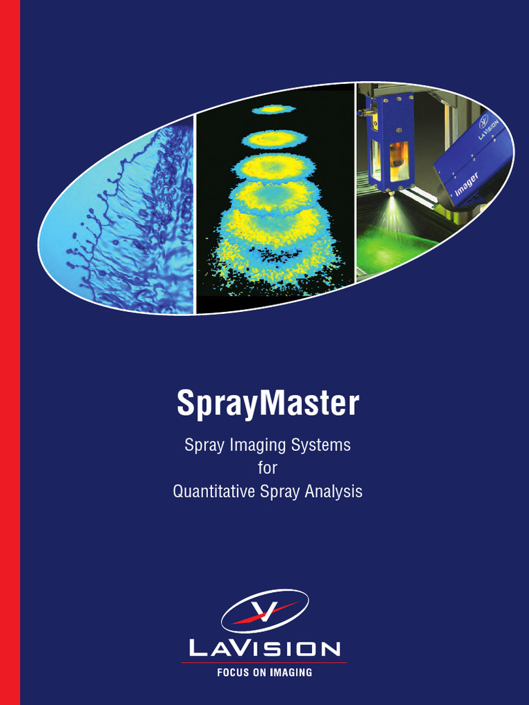 SprayMaster: Advanced Spray Imaging Solutions | PDF | Optics | Laser