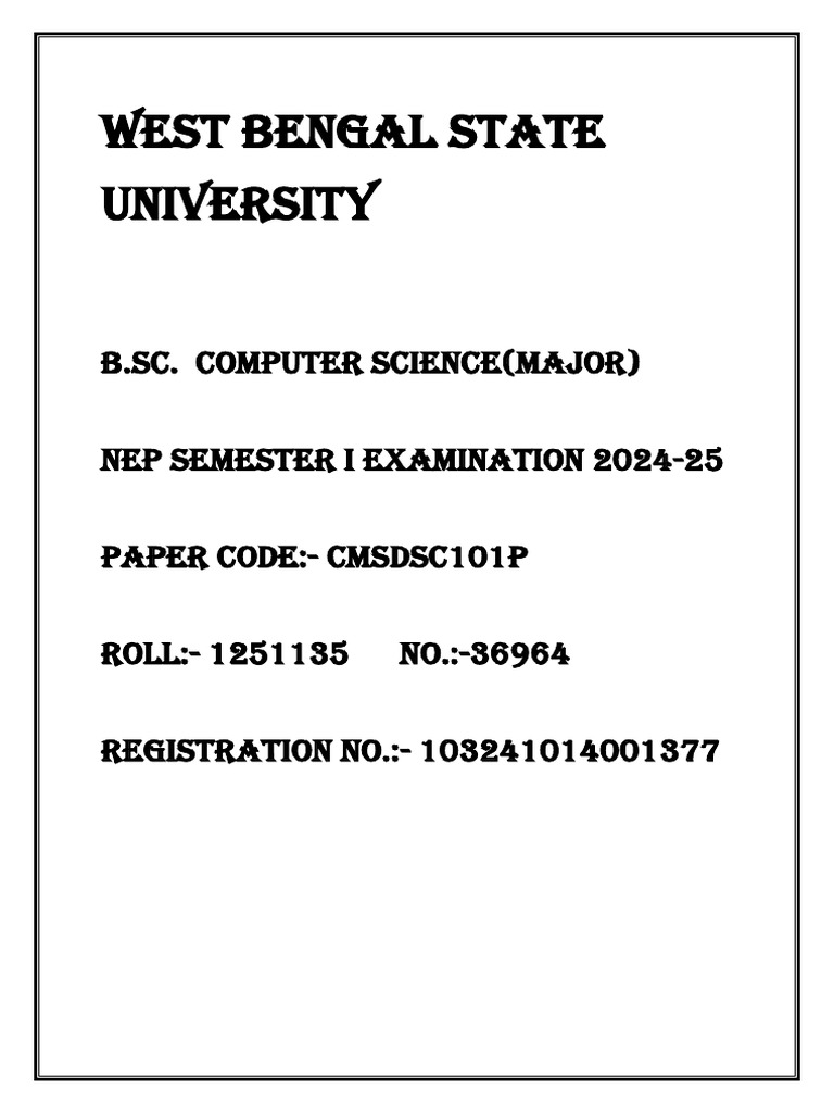 Cs Front | PDF