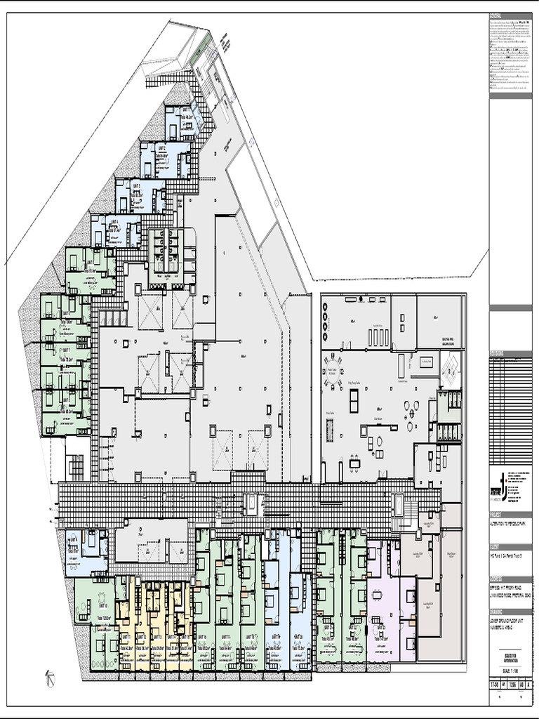17 58 1206 Lower Ground Floor Unit Numbers Areas Rev A | PDF