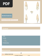 Carving of Maxillary Permanent Central Incisor | PDF | Tooth | Mouth