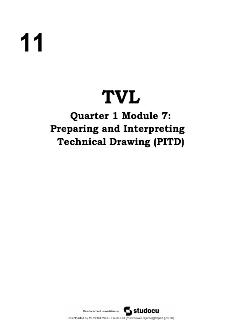 Module 1 Drafting Print | PDF