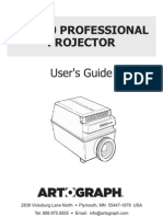 MC 250 Professional Projector: User's Guide