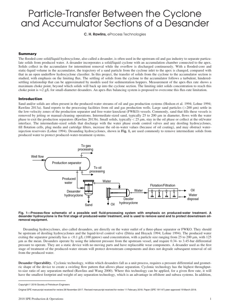 Understanding Desander Operation and Design | PDF | Physical Sciences ...