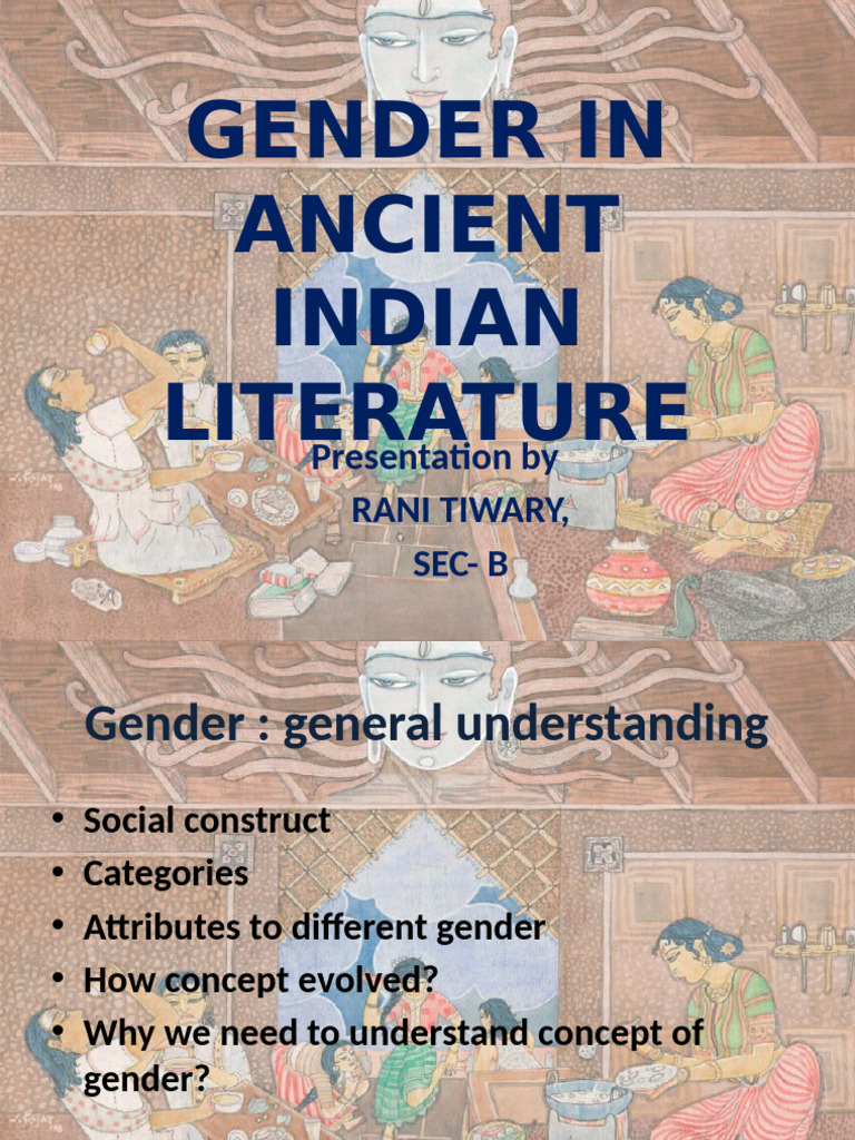 Gender Roles in Ancient Indian Texts | PDF | Vedas | Hindu Texts