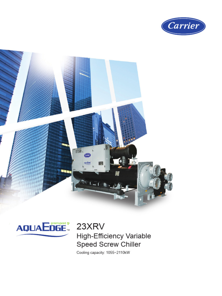 High-Efficiency Variable Speed Chiller | PDF | Air Conditioning | Pump