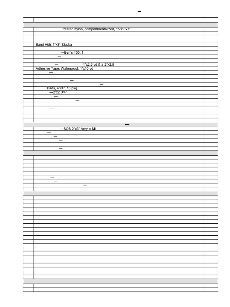 Emergency Equipment - 5X-KEB CC | PDF