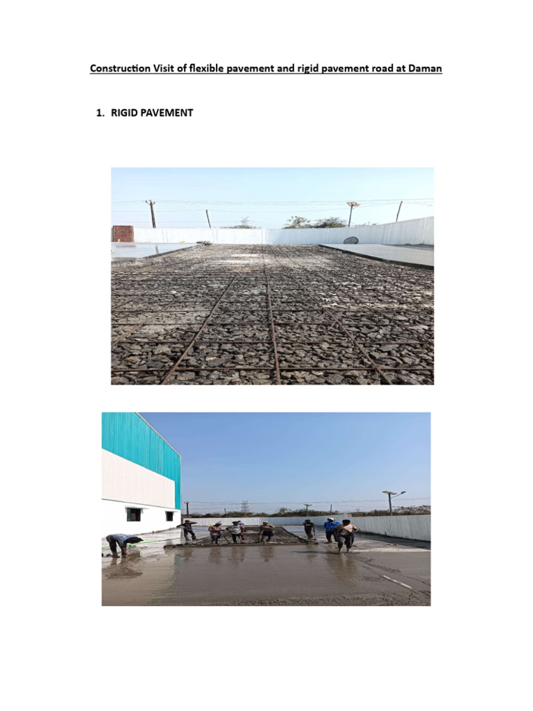 Rigid vs Flexible Pavement Design | PDF | Road Surface | Concrete
