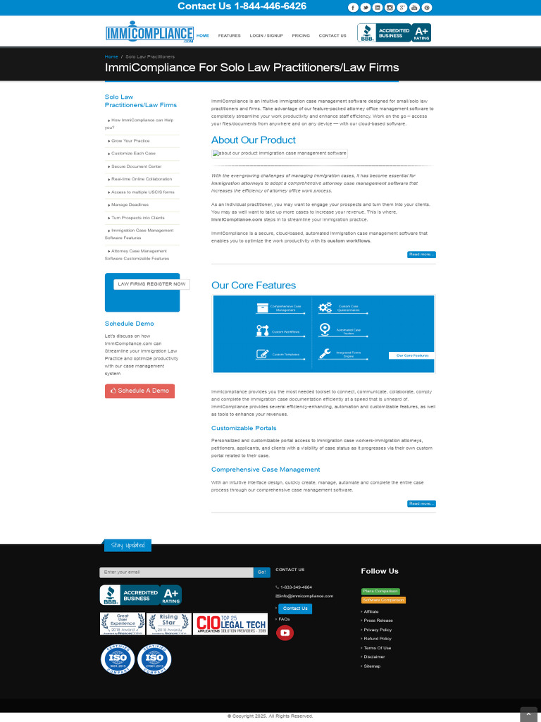 Immigration Attorney Software | PDF | Software | Cloud Computing