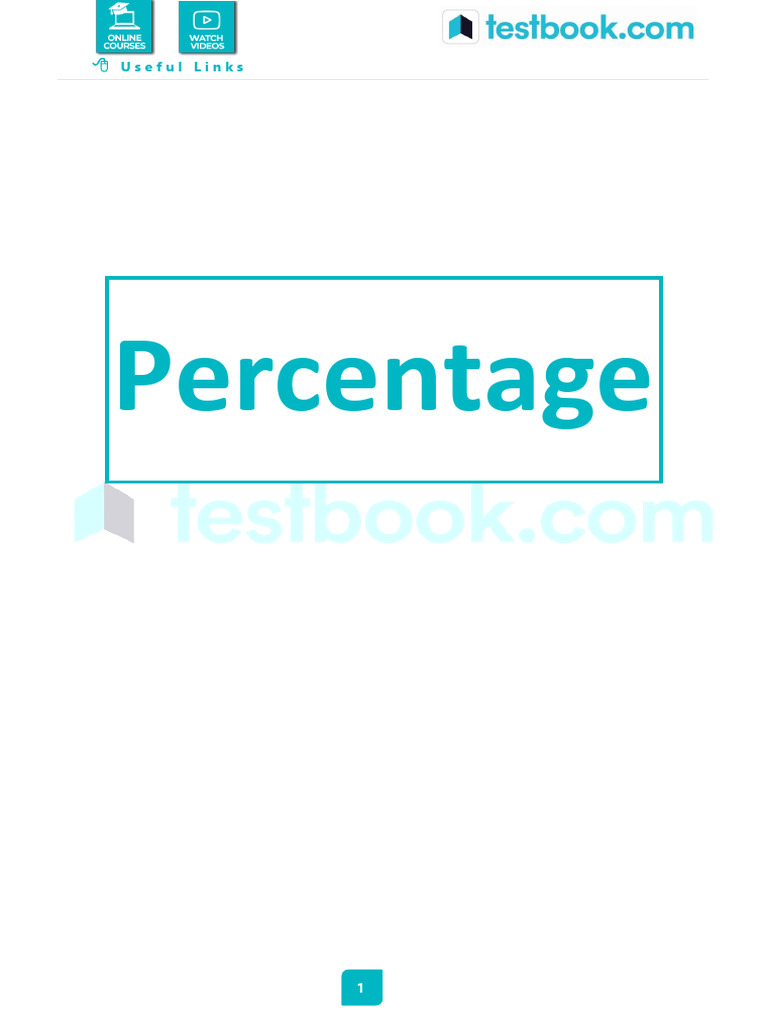 Percentages - Question Bank | PDF | Percentage | Taxes