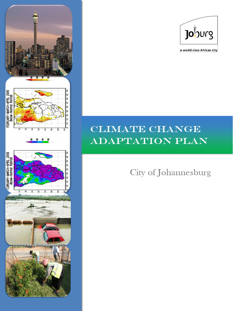 Climate Change Adaptation Plan: City of Johannesburg | PDF | Climate ...