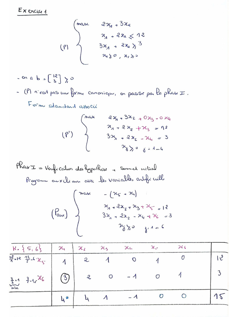 Exercice 1 | PDF