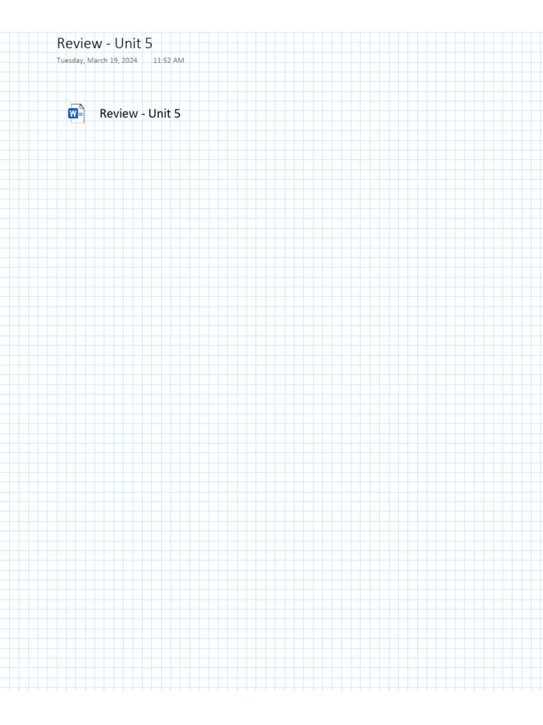 Key+ +review+ +unit+5 | PDF