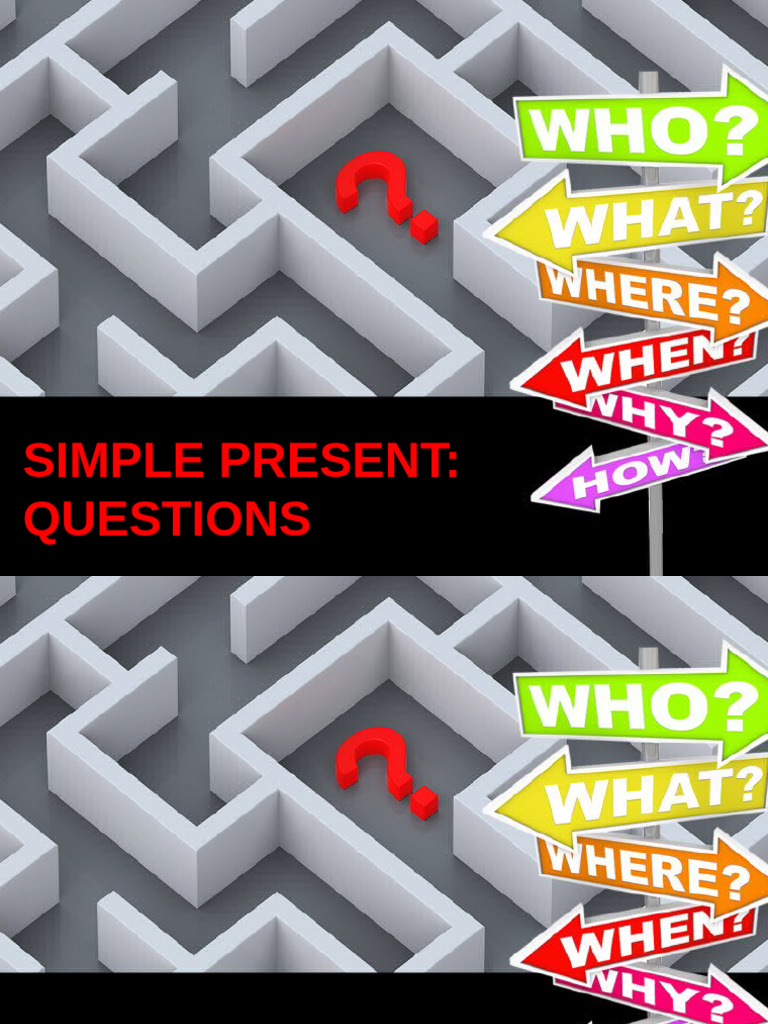 Simple Present Questions Grammar Drills 19582 | PDF