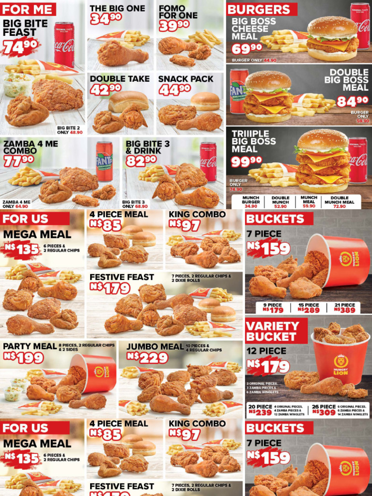 Namibia Downloadable Menu | PDF