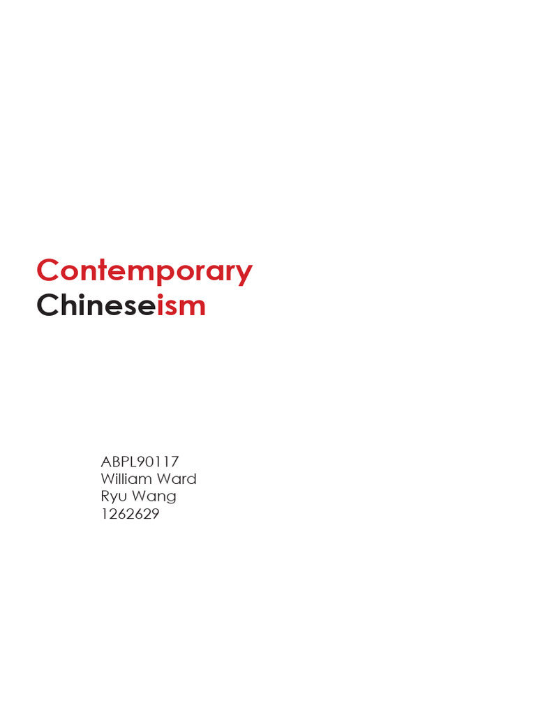 Contemporary Chinese Urbanization Insights | PDF | China | World Politics