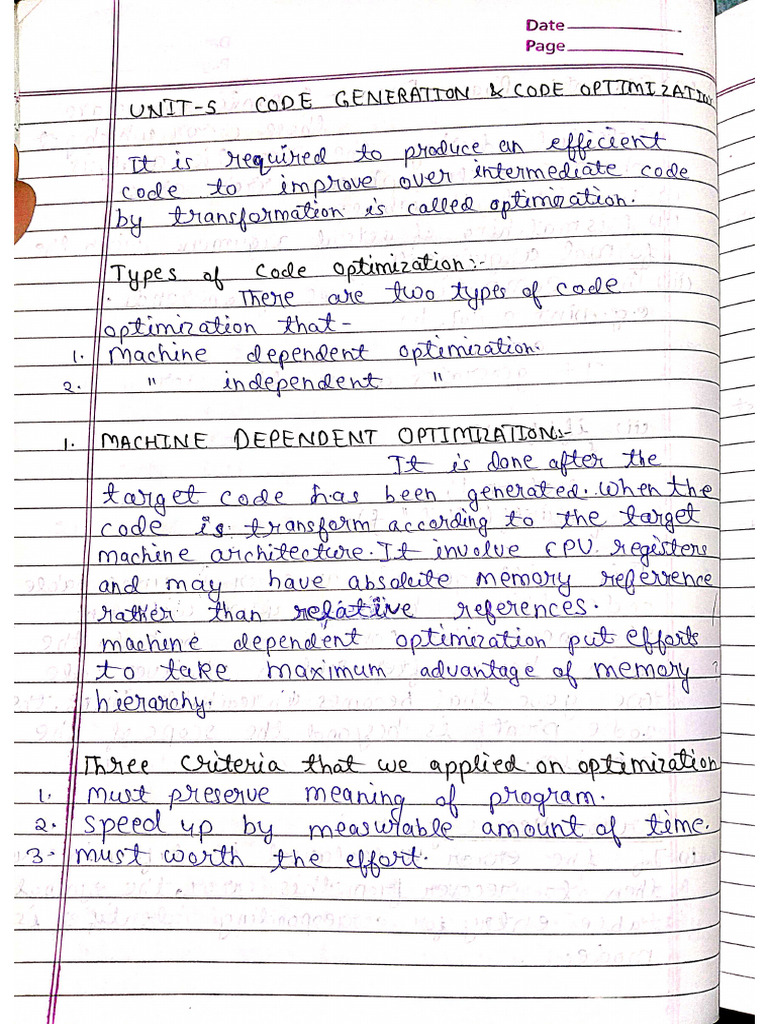 CD Unit 5 Hand Written Aktu | PDF
