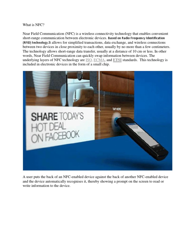 Understanding Near Field Communication (NFC) | PDF | Business | Computers
