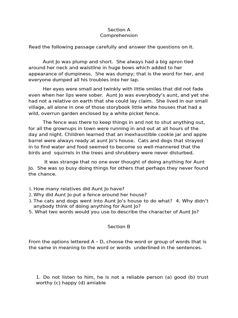 JSS 2 ENGLISH Top Kids | PDF