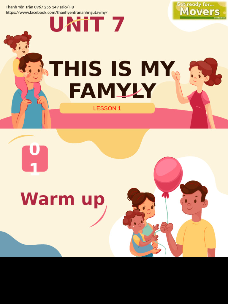 Family Vocabulary and Activities | PDF | Family | Kinship And Descent