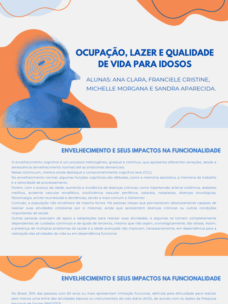 Envelhecimento e Qualidade de Vida do Idoso | PDF | Demência ...