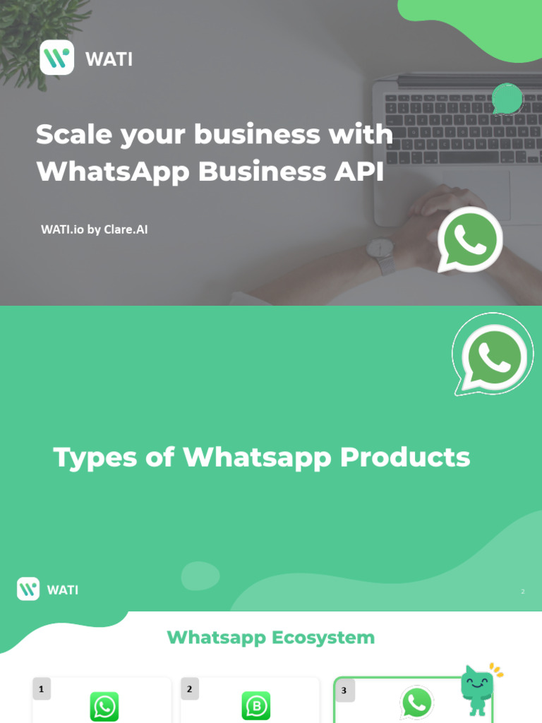 WATI WhatsApp Business API Overview | PDF | Customer Relationship ...