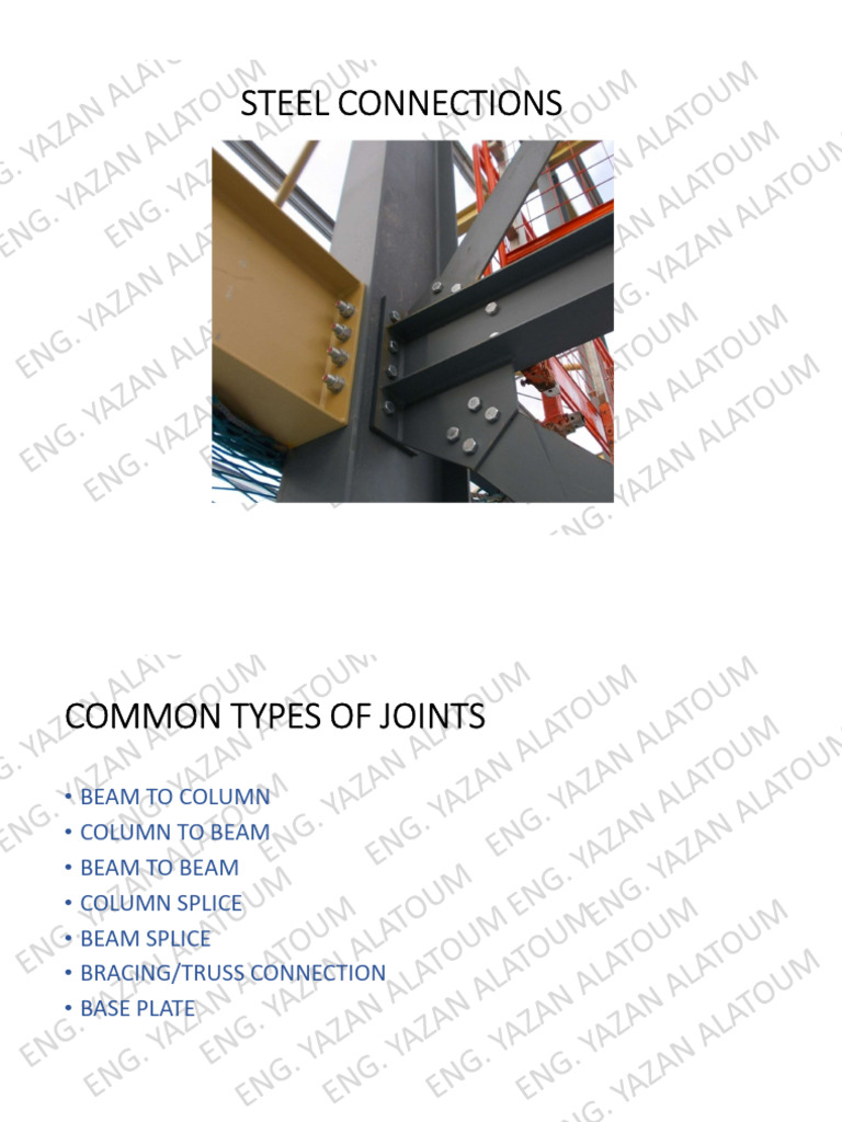 Introduction To Connection Design | PDF