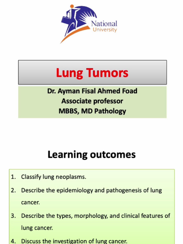 Lung Tumors | PDF
