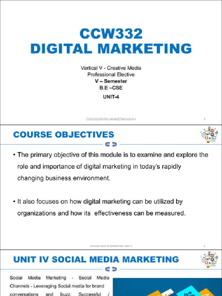 Fundamentals of Digital Marketing and Strategy | PDF